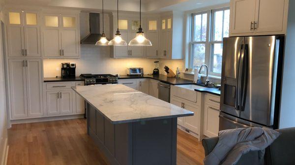 Seville inset kitchen in Narragansett