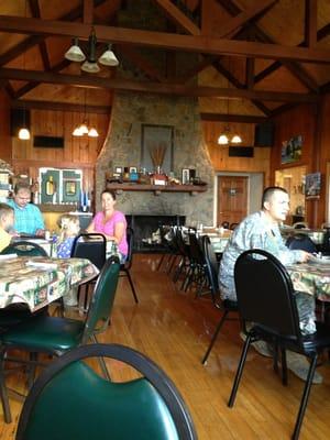 Off the Green at the Clubhouse