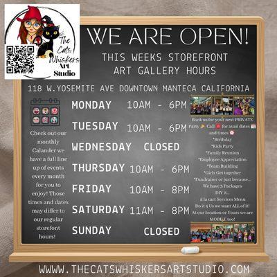 The Cat's Whiskers Art Studio - Manteca