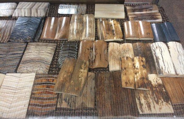 Fossilized mammoth tusk and tooth. Stabilized and sealed. Rare and exotic!