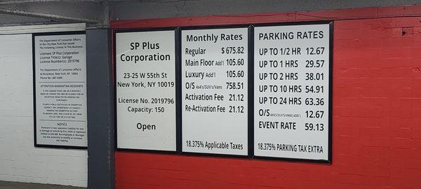 Current rates- 06/15/2023. Welcome to NYC