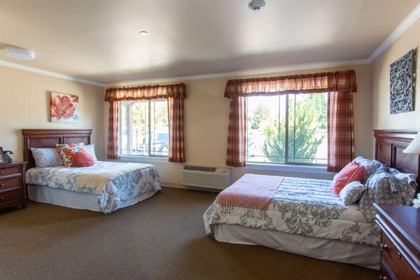 Private and semi-private apartments are available