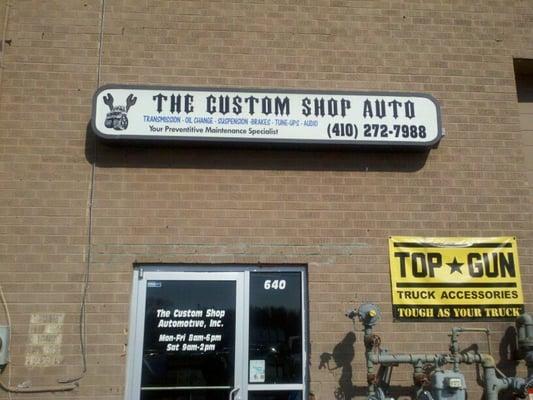 Custom Shop Automotive Inc