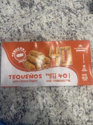 Tequenos Party Cheese Two 1/2"