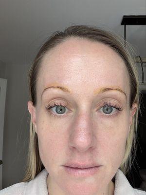Eyebrows 6 years post microblading with Peta-Gay