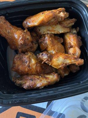 Chicken wings were actually really good!