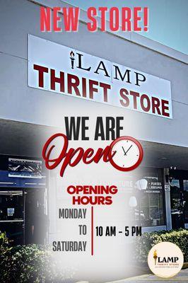 Grand Opening
Donations
Shelf Pulls
Overstock
Returns