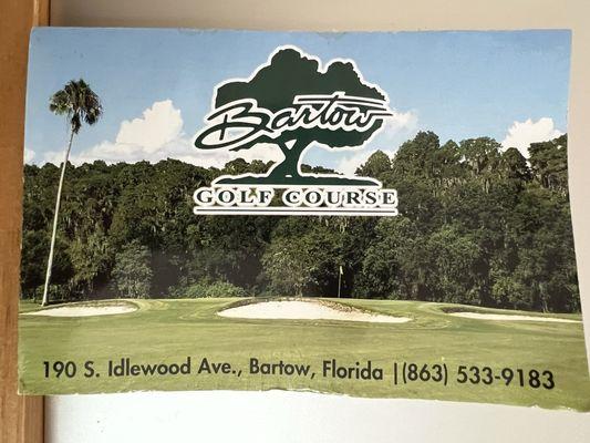 Bartow Golf Course