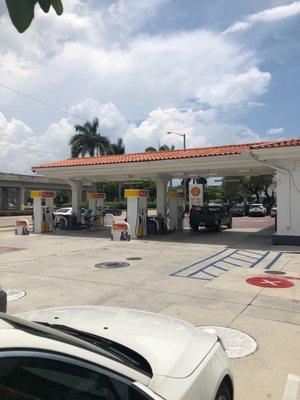 This is a care station and 3garage auto shop