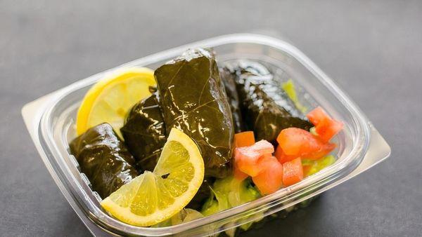 Grape leaves the vegan choice