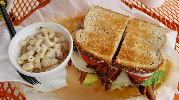 BLT with avocado