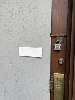 Closed way past 12, they stole my money and ran