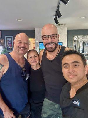 Gary, Diane,Frank and Moto