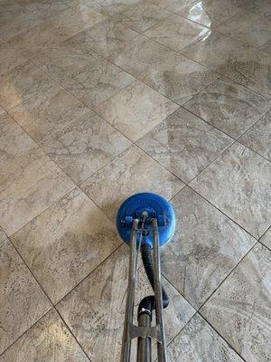 Tile cleaning