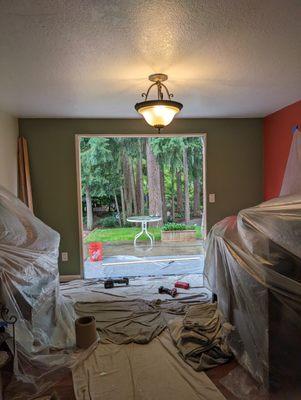 Day 3 replacing French Door