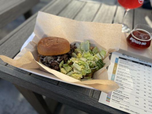 Prime Rib Sandwich with a Caesar 8/2025