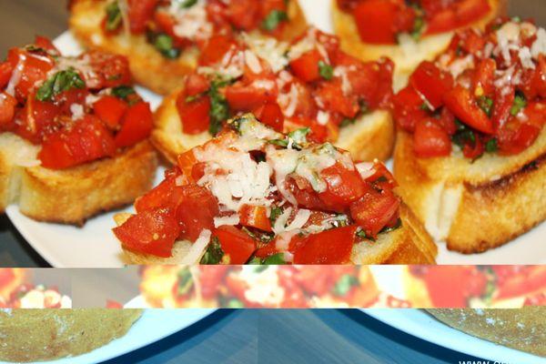 Awesome homemade Bruschetta Bread.