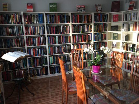 Our library of recently printed books.