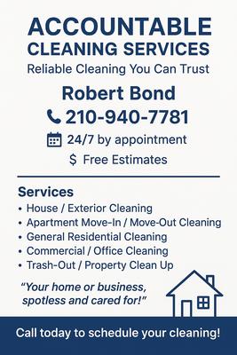 Accountable Cleaning Service