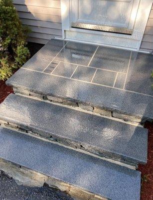 A1 Paving & Masonry delivered impeccable results with our granite steps on budget and time i recommended