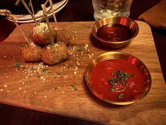 Meatballs appetizer