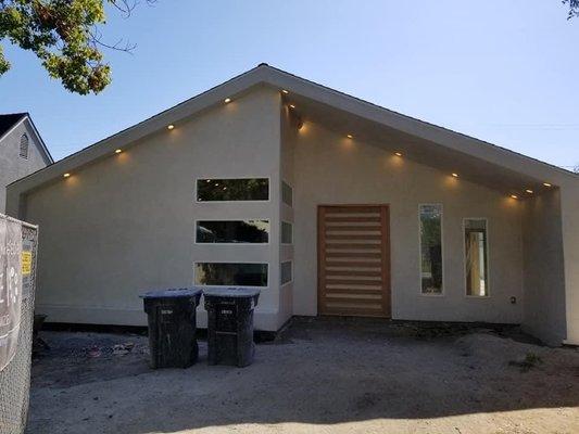 Finished stage of a project in Burbank full rewire modernization