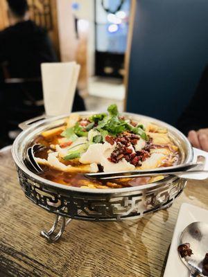 Stewed Fish Fillet in Chili Soup Jiangbei Style