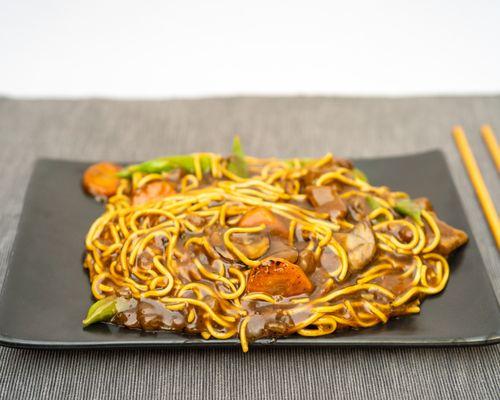 Birthday Noodles "Beef" lo mein