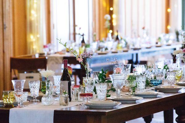 River Highlands Ranch - Wedding Table Setting