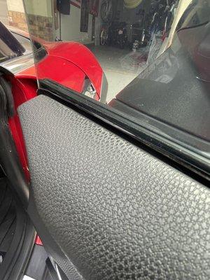 Curling of time after a day of sitting.