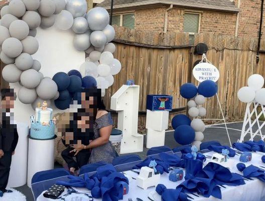 Archs and Balloons Decor Katy