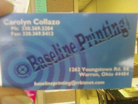 Baseline Printing