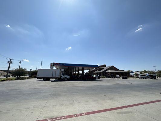 View from the chargers