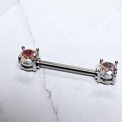 14g Surgical Steel Barbell for nipple piercings