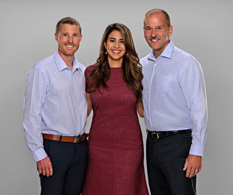 Dr. Brad Stieper, Dr. Leen Khatib, & Dr. Eric Brust of SBK Orthodontics