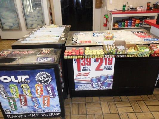 ICE COLD SINGLE BEER