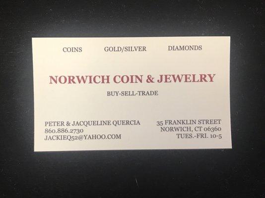 Norwich Coin & Jewelry