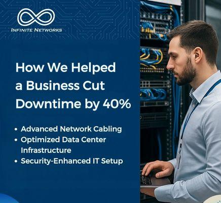 Optimize office network downtimes for your business in San Jose CA