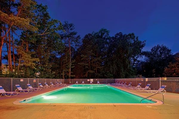 Swim in the outdoor pool or lounge on the sun deck