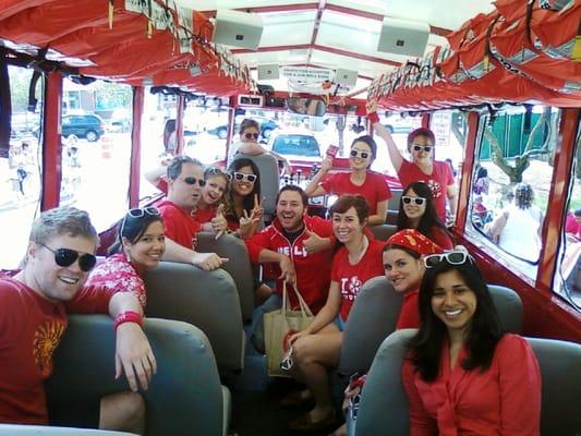 Yelp Float on the Boston Duck Tour Boat