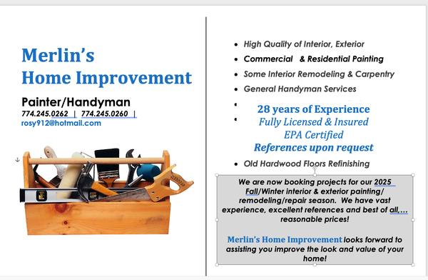 Merlins Home Improvenent