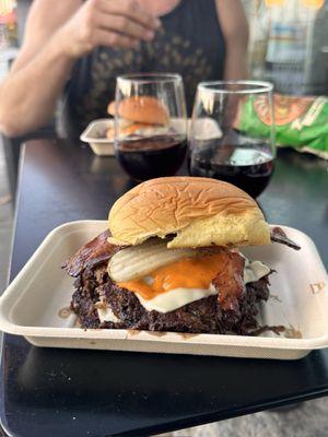 Actual photo of Burgers For Life.