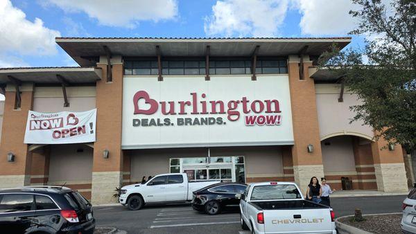 View from the parking lot