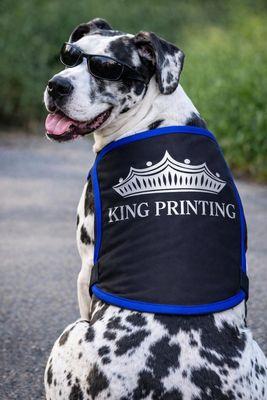 King Printing starting your week off right. We are here to help you with all your printing needs.