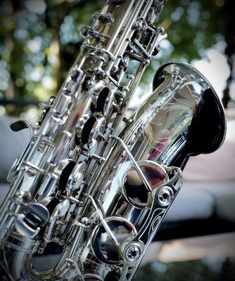 Fresh black 'roo pads with custom nickel plated VI style domed resonators
