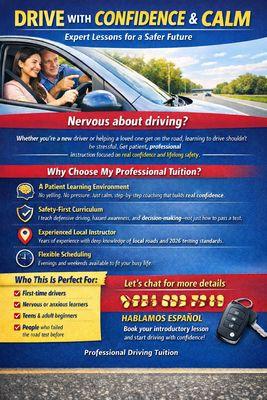 DRIVE WITH CONFIDENCE & CALM