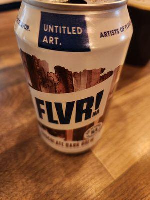 Non-alcoholic chocolate dark beer