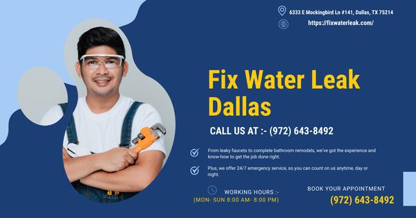 Fix Water Leak Dallas