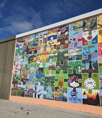 Welcome to the flood wall