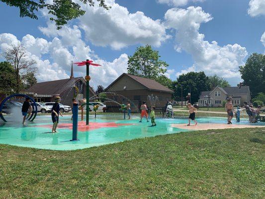 Splash pad